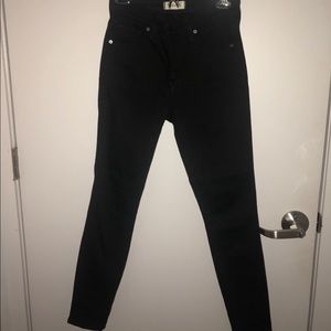 Madewell high-rise Black Jeans